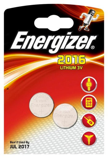 Литиевая батарея Energizer CR2016 3 В