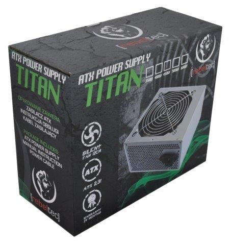 Компьютерный блок питания Rebeltec ver 2.31 TITAN 600W