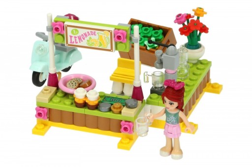 LEGO Friends 41027 Стенд с напитками Мии. УНИКАЛЬНЫЙ