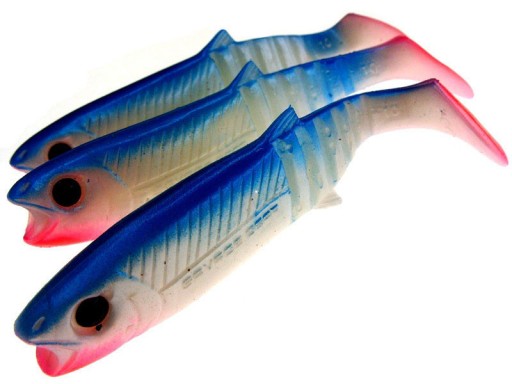 Guma Savage Gear Cannibal 8cm 5g - Blue Pearl