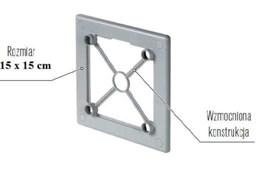 AWENTA System+ РАМКА ВЕНТИЛЯЦИОННАЯ РЕШЕТКА RW100