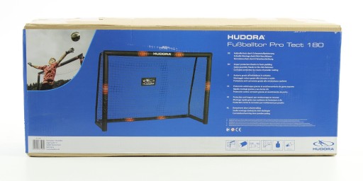 Футбольные ворота HUDORA Pro Tect 180x120x60см прочные и устойчивые