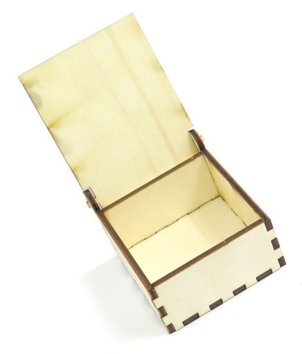 КОРОБКА КОРОБКА КОРОБКА ФАНЕРА 6x6x3см YD6