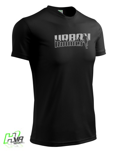 ФУТБОЛКА ДЛЯ БЕГА URBAN RUNNER, СВЕТООТРАЖАЮЩАЯ СВЕТОДИОДНАЯ ФУТБОЛКА