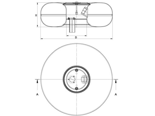 БОРМЕХ БАЛЛОН ДЛЯ Сжиженного нефтяного газа TORIDALS INNER 580/200 41L 2024