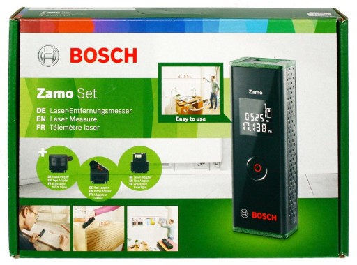 ZAMO 3 SET BOSCH ЛАЗЕРНЫЙ ДАЛЬНОМЕР + 3 адаптера