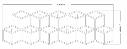 *decolicious_pl интересная вешалка GEOMETRIC