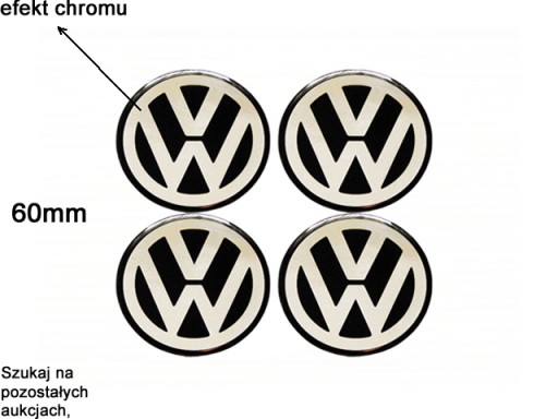 НАКЛЕЙКИ ЭМБЛЕМ VW 70 ММ НА КОЛЕСНЫЕ КОЛПАКИ АЛЮМИНИЕВЫЕ ДИСКИ