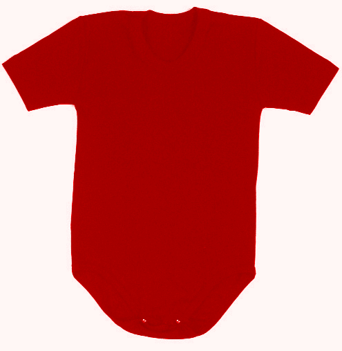 6003_BODY GIMNASTYCZNE rękaw kr rozm 98 red
