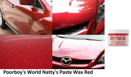 Poorboy's World Natty's Paste Wax Красный воск ПОЗНЬ