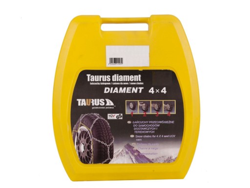 Łańcuchy śniegowe TAURUS 4x4 16mm KN270 255/85R16
