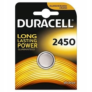 Литиевая батарея Duracell CR2450 2450 DL2450 DL-2450