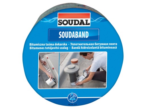 Лента кровельная битумная SOUDAL 22,5см/10м коричневая