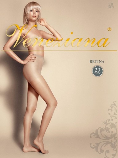 коричневые колготки Veneziana BETINA 20 DEN tg 5 XL