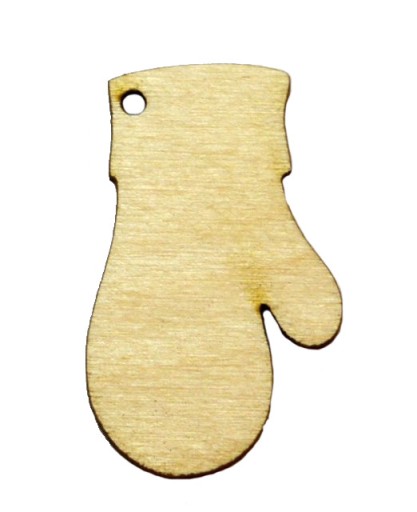 Rękawiczki zimowe scrapki EKO decoupage 5cm