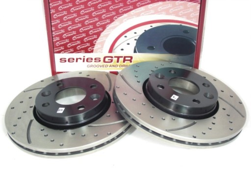 Диски Bozarto с перфорацией 260 мм TRW PADS Nissan Micra IV '10- Note II '13-