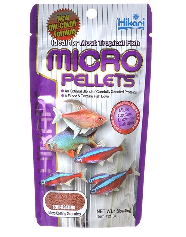 HIKARI MICRO PELLETS 45G POKARM DLA RYB