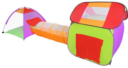 5902367976248 Детская палатка ДОМ+тоннель+200 шариков