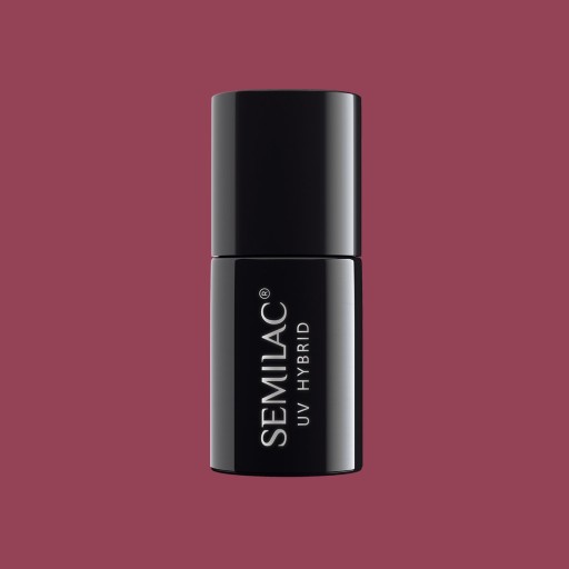 SEMILAC HYBRID ЛАК 005 ЯГОДНЫЙ НЮДНЫЙ 7 МЛ