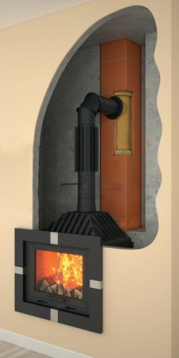 Wkładka do kominów ceramicznych WKC 120/160 DARCO