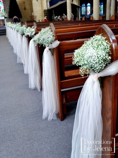 Organza biała organtyna do dekoracji Organza Ślubna lub na Komunię 48cm 9m