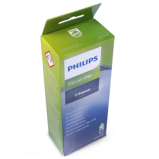Средство для удаления накипи для кофемашин SAECO PHILIPS 250 мл + щеточка для чистки