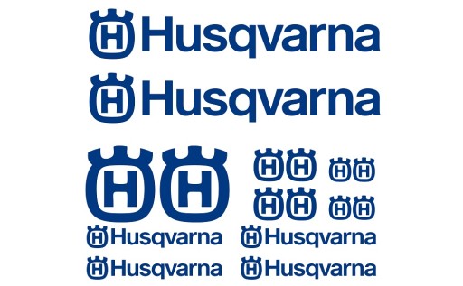 Naklejka zastępcza HUSQVARNA na motor NAKLEJKI