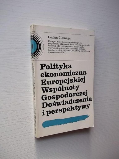 POLITYKA EKONOMICZNA EURO WSPÓLNOTY /UNIA PLAN EWG