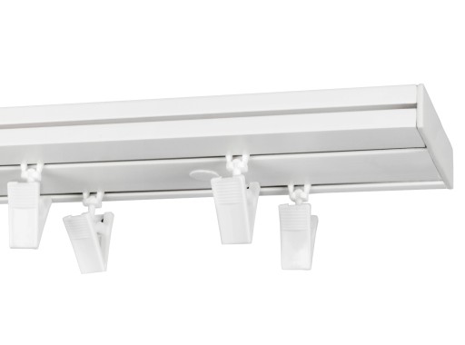 SZYNA SUFITOWA LM - PCV 2 BIEGI PODWÓJNY 180CM