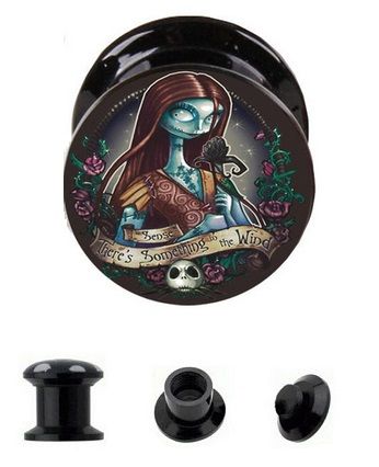 Plug Sally z Miasteczka Halloween - P-019 - 14 mm