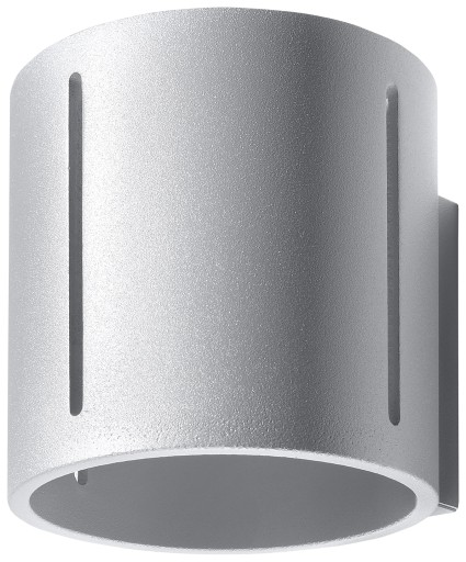 Lampa Ścienna Kinkiet INEZ Szary SOLLUX LIGHTING