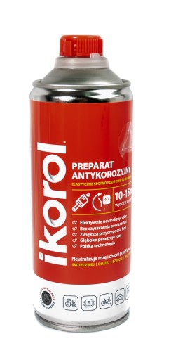 Odrdzewiacz Neutralizator Rdzy Podkład Antykorozyjny IKOROL Spray 500ml