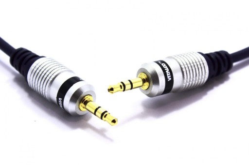 KABEL AUX JACK 3,5 STEREO WTYK - WTYK VITALCO 5M