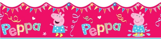 PEPPA PIG PEPA SWINKA Pasek ozdobny Border