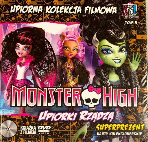 MONSTER HIGH UPIORKI RZĄDZĄ OKAZJA