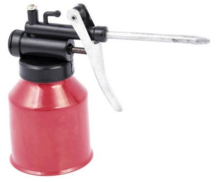 OLIWIARKA 200 ML 70 G KOŃCÓWKA METALOWA OLEJARKA