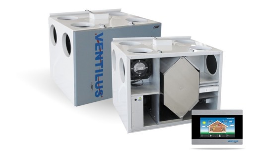 Rekuperator centrala Ventilus 600 TQD
