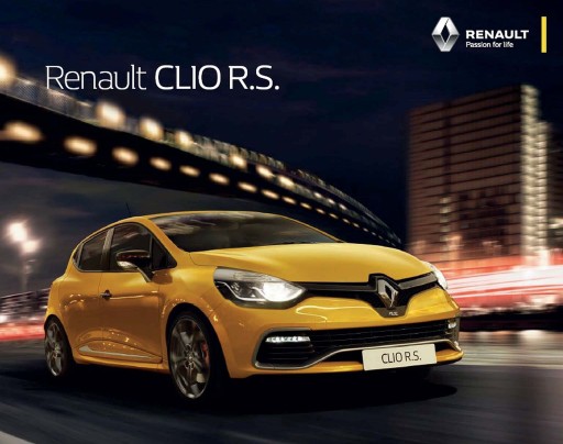 Renault Sport Clio R.S. prospekt 2016