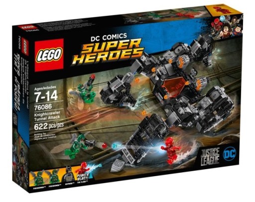 LEGO 76086 SUPER HEROES ATAK KINGHTCRAWLERA TUNEL