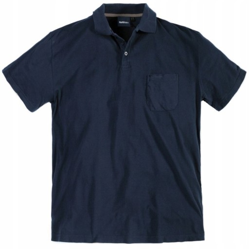 NORTH 56 KOSZULKA POLO DUŻE ROZMIARY 24H 6XL 164CM