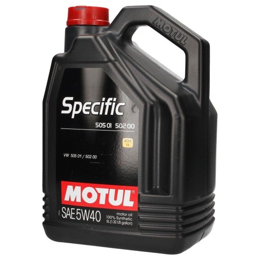 OLEJ MOTUL 5W40 SPECIFIC 505.01 5L 5W-40 SYNTETY