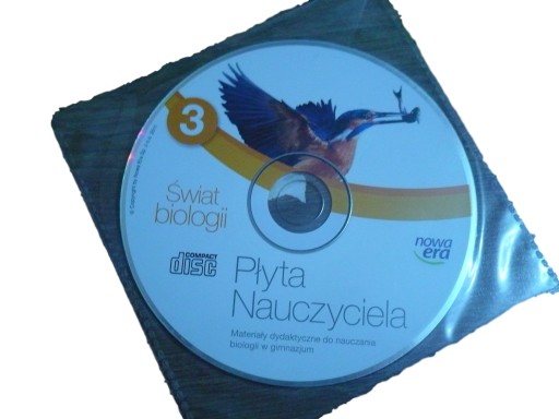 ŚWIAT BIOLOGII 3 testy SPRAWDZIANY plyta cd