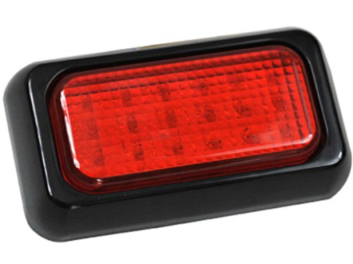 LAMPA 18 LED czerwona Stop Pozycja 10x6 cm 12v 24v