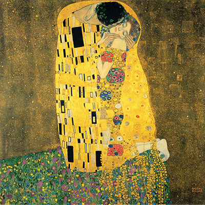 Reprodukcja obraz Pocałunek Gustav Klimt - 70x70