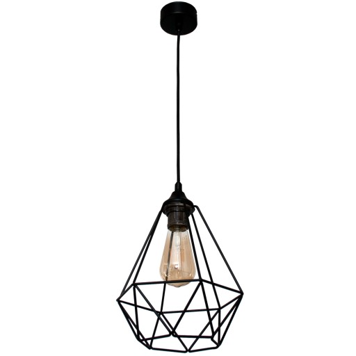 Lampa wisząca DIAMOND vintage loft - można LED