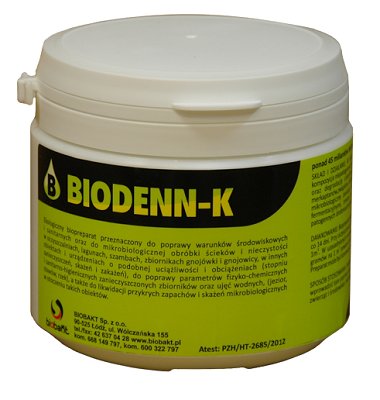 BIODENN-K 450 gr BAKTERIE DO OCZYSZCZALNI SZAMBA