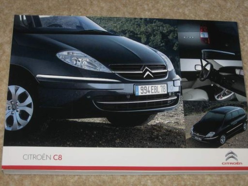 CITROEN C8 polska instrukcja obsługi 2008-2014 wraz z obsługą nawigacji