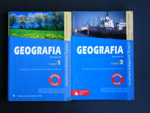 GEOGRAFIA CZ 1 i 2 KOP KUCHARSKA SZKURŁAT