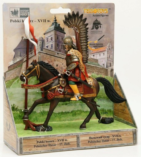 Polski Husarz XVII w. Husaria Tissotoys 12401