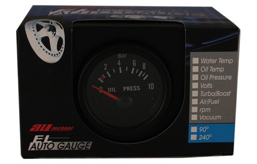 WSKAŹNIK CIŚNIENIA OLEJU VDO Classic Auto Gauge BB